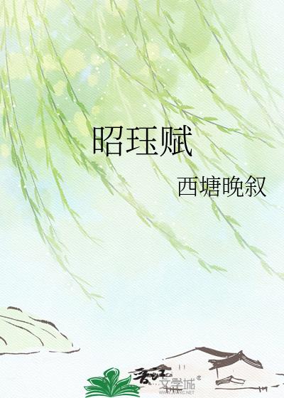 昭珏賦小說封面圖