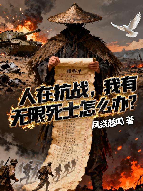 人在抗戰，我有無限死士怎麼辦？小說封面圖