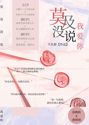 莫及沒說我愛你小說封面圖