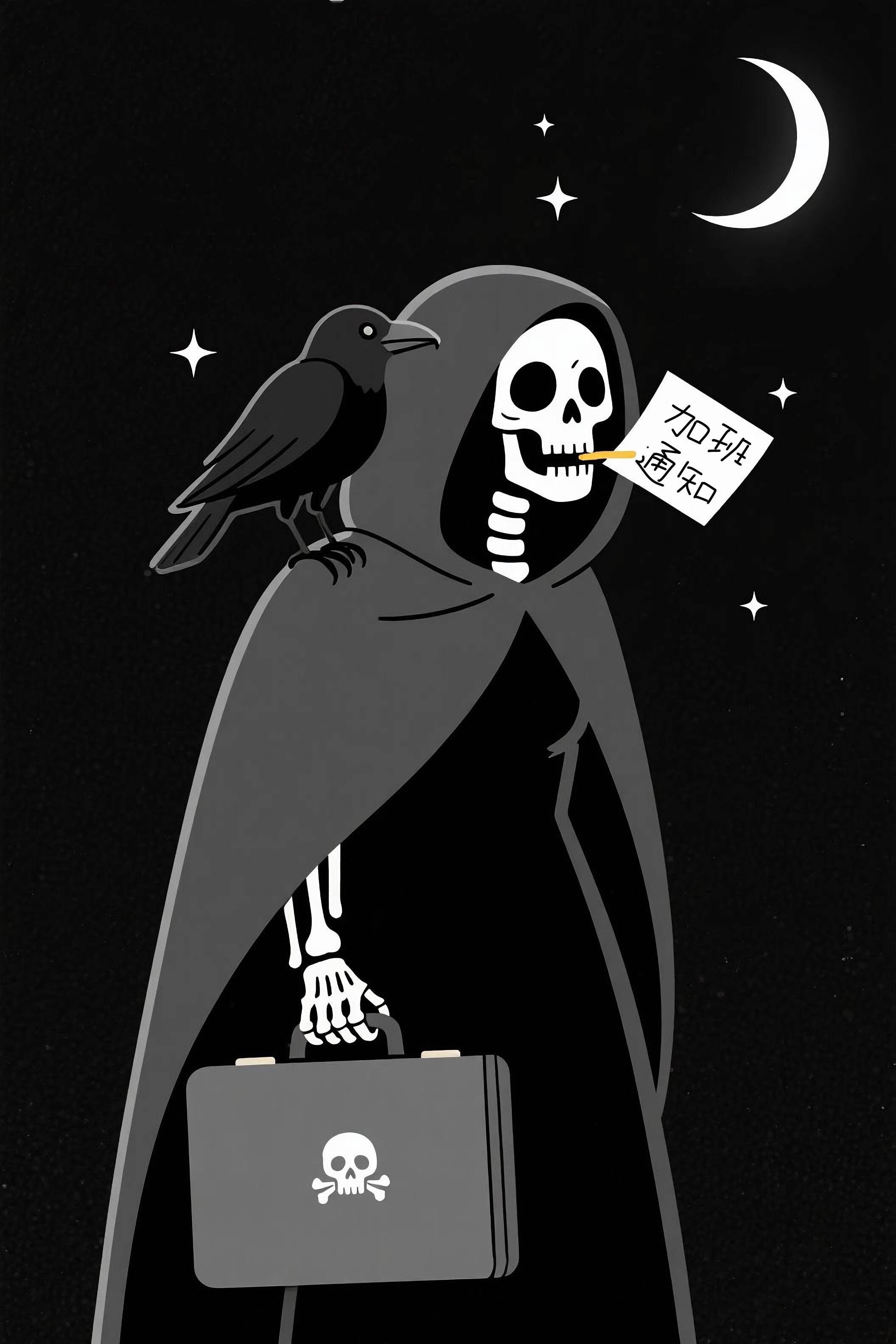 死神她不想幹了小說封面圖