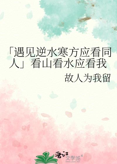「遇見逆水寒方應看同人」看山看水應看我小說封面圖