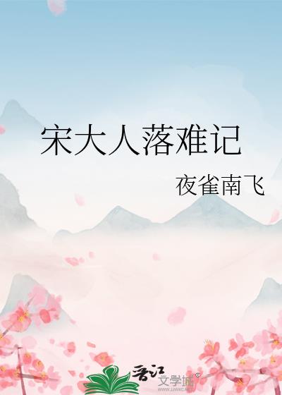 宋大人落難記小說封面圖