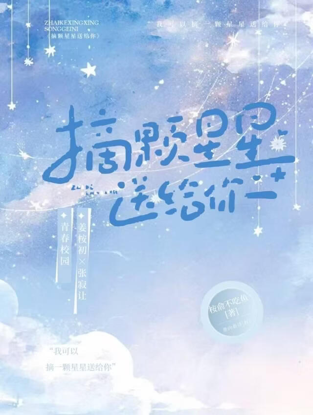 摘顆星星送給你小說封面圖
