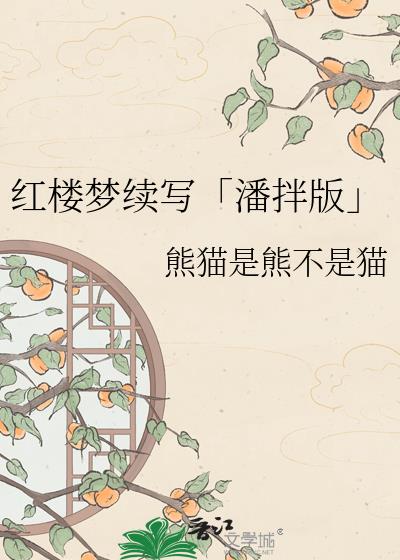 紅樓夢續寫「潘拌版」小說封面圖