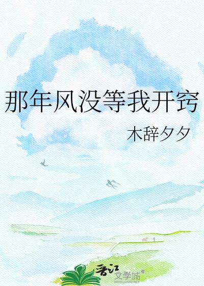 那年風沒等我開竅小說封面圖