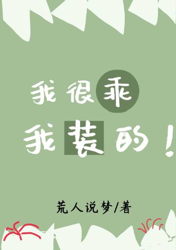 我很乖，我裝的小說封面圖