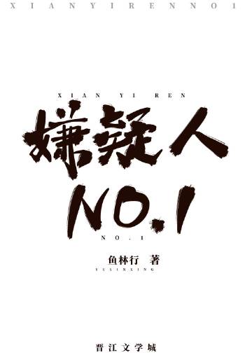 嫌疑人NO.1小說封面圖